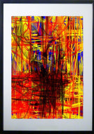 LORK François - Abstrait sans titre II ( création numérique ) - ART ET MISS