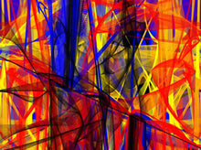 Charger l&#39;image dans la galerie, LORK François - Abstrait sans titre III ( création numérique ) - ART ET MISS