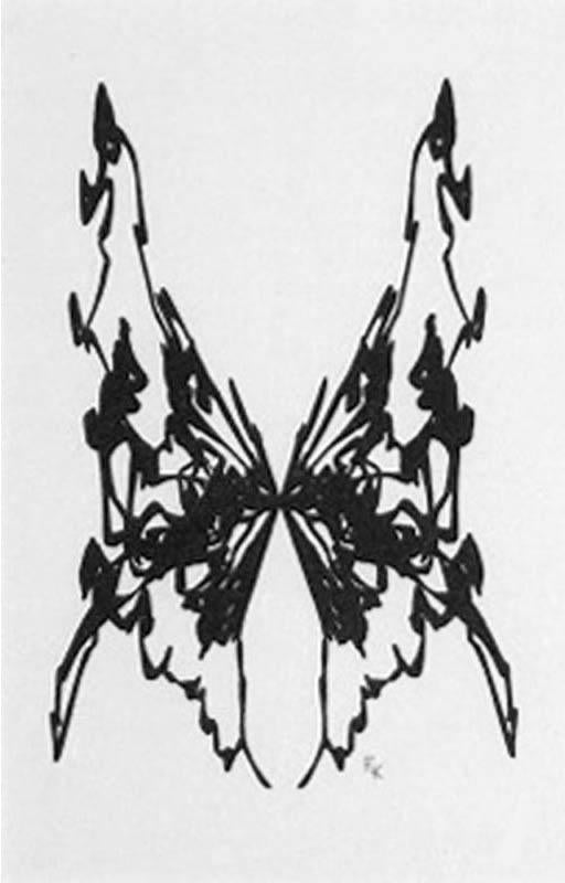 LORK François - Le Papillon ( création numérique ) - ART ET MISS