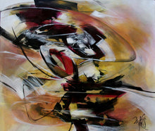 Charger l&#39;image dans la galerie, MABRIS - A Cœur Battant - acrylique sur toile - ART ET MISS