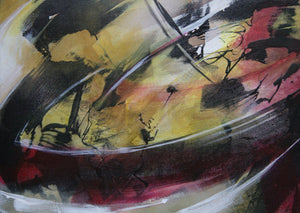 MABRIS - L’Or des Terres Rouges - acrylique sur toile - ART ET MISS