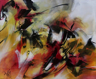 MABRIS - Vestiges de l'humanité - acrylique sur toile - ART ET MISS