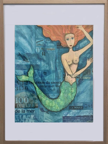 MANDO - À la hauteur (tableau, technique mixte / Papier) - ART ET MISS