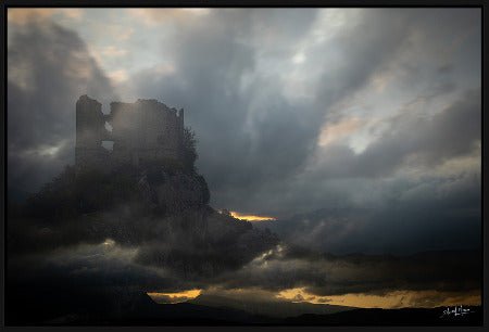 MAZARÉ Edouard - Les ruines de Soyans (Photographie) - ART ET MISS