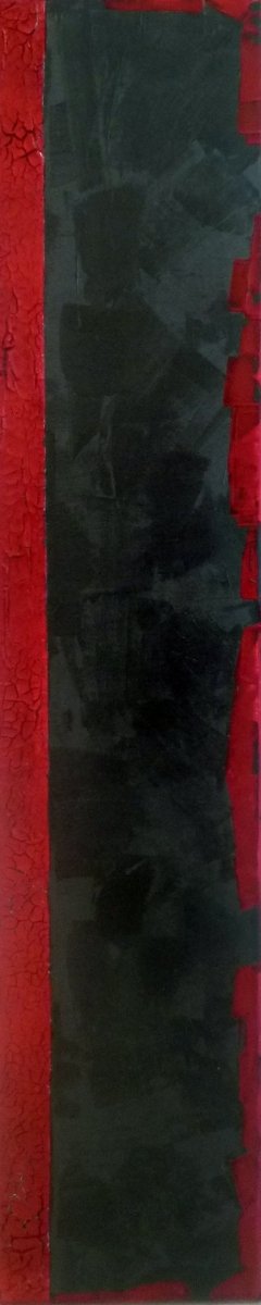 MAZUREK Véro : Chardon ardent 1 ( Tableau, peinture technique mixte sur toile) - ART ET MISS