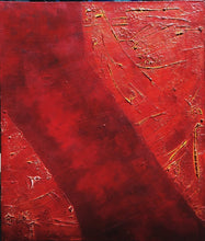 Charger l&#39;image dans la galerie, MAZUREK Véro : Chiffonnade embrasée (Tableau, mixte sur toile) - ART ET MISS