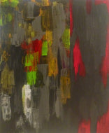MAZUREK Véro : Volcan 1 (Tableau, mixte sur toile) - ART ET MISS