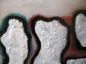 NARBONNE Michel - Formes 4 (tableau, Huile / toile) - ART ET MISS