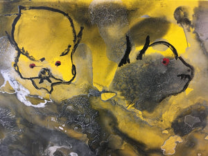 NARBONNE Michel - L'apocalypse (tableau, huile / toile) - ART ET MISS