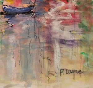Patrice LAYRE - Reflets (tableau, Aquarelle) - ART ET MISS