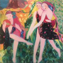 Charger l&#39;image dans la galerie, RAFENBERG Catherine : Danse (Tableau acrylique sur toile ) - ART ET MISS