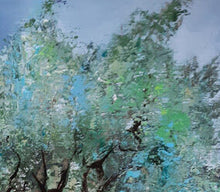 Charger l&#39;image dans la galerie, RITSCHARD Patricia - Entre ciel et terre (tableau, Acrylique et encre / toile) - ART ET MISS