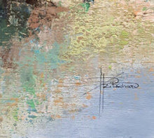 Charger l&#39;image dans la galerie, RITSCHARD Patricia - Entre ciel et terre (tableau, Acrylique et encre / toile) - ART ET MISS