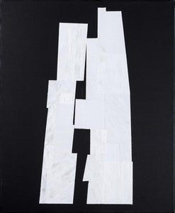 SALA Michèle - À la manière de...(ARP) Désir blanc (tableau, Acrylique / toile) - ART ET MISS