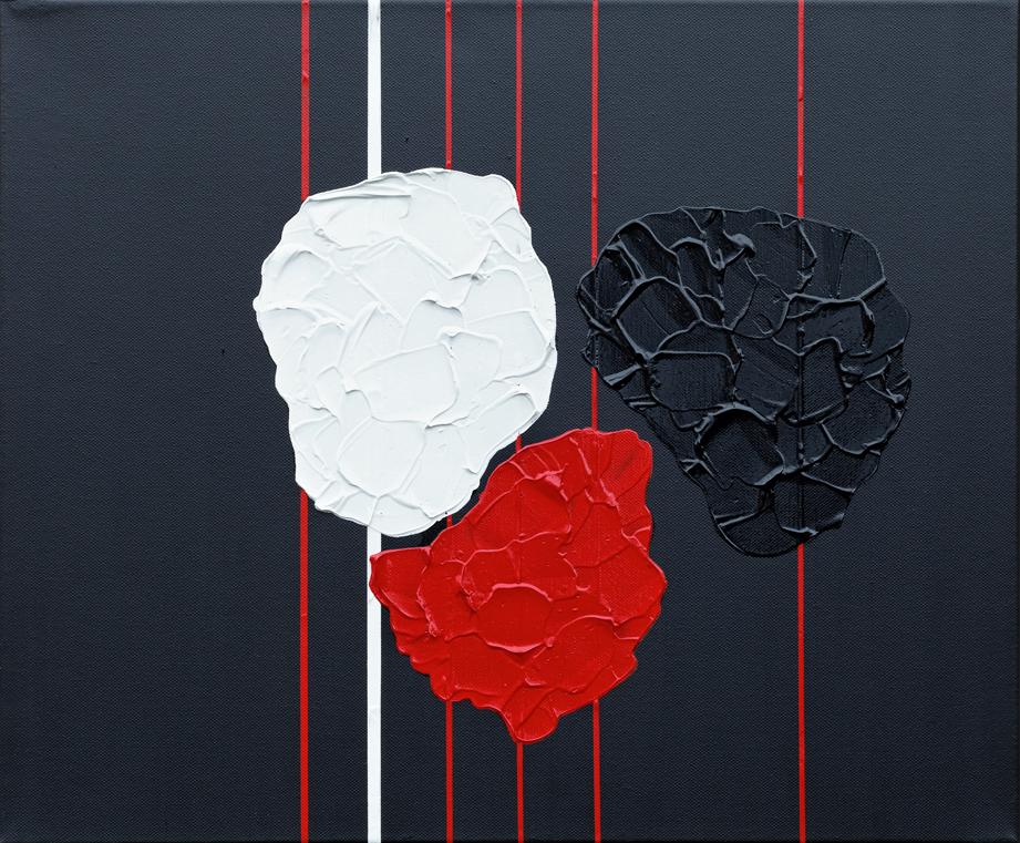 SALA Michèle - Bouffée d'oxygène - Noir (tableau, Acrylique / toile) - ART ET MISS