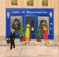 SCHMELZER Heidi - Hotel (tableau, Acrylique / toile) - ART ET MISS
