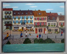Charger l&#39;image dans la galerie, SCHMELZER Heidi - Petite ville (tableau, Acrylique / toile) - ART ET MISS