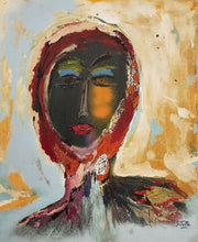 Charger l&#39;image dans la galerie, SITELLE - Liseuse au désert (tableau, Acrylique / toile) - ART ET MISS