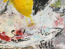 Charger l&#39;image dans la galerie, SITELLE - Vénus en jaune (tableau, Acrylique / toile) - ART ET MISS