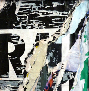 TAILLANDIER Alexandre : Rue Lancret, collages sur toile (20x20 cm) - ART ET MISS