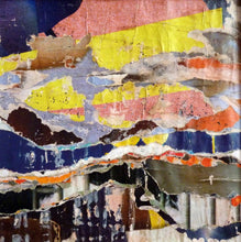 Charger l&#39;image dans la galerie, TAILLANDIER Alexandre : Rue Vaneau, collages sur toile (20x20 cm) - ART ET MISS