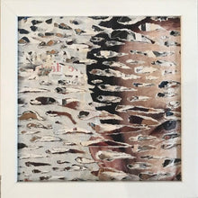 Charger l&#39;image dans la galerie, TAILLANDIER Alexandre : Sans titre (d), collages sur toile (20x20 cm) - ART ET MISS
