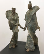 TAUSS Sophie Mathilde - Le Roi et la Reine (Sculpture, Bronze) - ART ET MISS