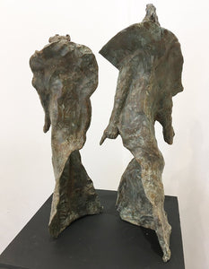 TAUSS Sophie Mathilde - Le Roi et la Reine (Sculpture, Bronze) - ART ET MISS