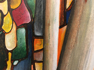TOUSSAINT - Art'color (tableau, Acrylique au couteau et pinceau / Toile) - ART ET MISS