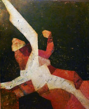 Charger l&#39;image dans la galerie, TOUSSAINT - Cavalcade (tableau, Acrylique au couteau et pinceau / Toile) - ART ET MISS