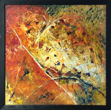 Charger l&#39;image dans la galerie, TOUSSAINT - Tierras Naranjas 1 (tableau, Acrylique au couteau et pinceau / Toile) - ART ET MISS