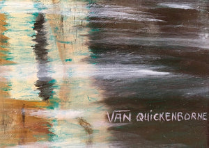 VAN QUICKENBORNE Thierry - La caravelle (tableau, Acrylique et Huile / toile) - ART ET MISS
