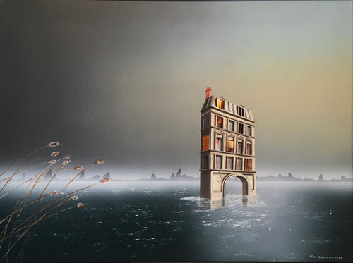 VAN QUICKENBORNE Thierry - Seul (tableau, Acrylique et Huile / toile) - ART ET MISS