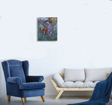 Charger l&#39;image dans la galerie, WOLF Kristina Viera - Voyage - Musique, Marwan Abado (tableau, acrylique / toile) - ART ET MISS