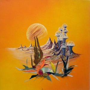 WOLTER Yo Xarek - Just another planet (tableau technique Mixte sur toile) - ART ET MISS