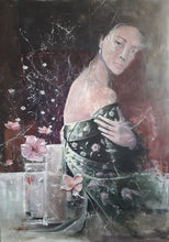 Charger l&#39;image dans la galerie, ZANET Hélène - L&#39;Eurassienne ou le souffle du vent (tableau, Acrylique / toile) - ART ET MISS